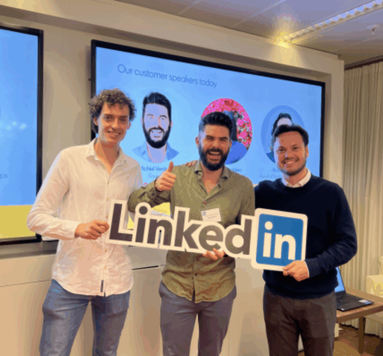 Deepsales Masterclass bij LinkedIn